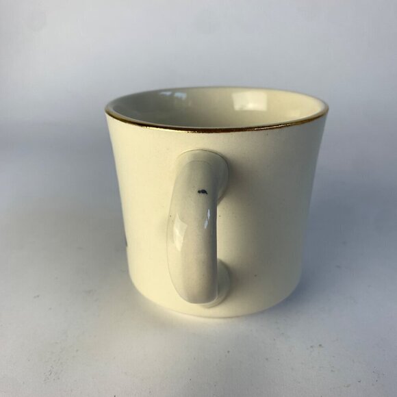 Vintage Kennedy Space Center Shuttle Florida Coffee Mug Gold Rim - Picture 5 of 7